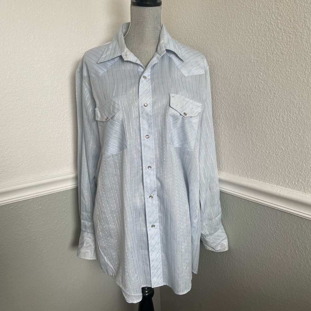 Miller Western pearlsnap button up